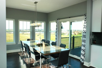 Endure Double Hung Windows - Dining Room