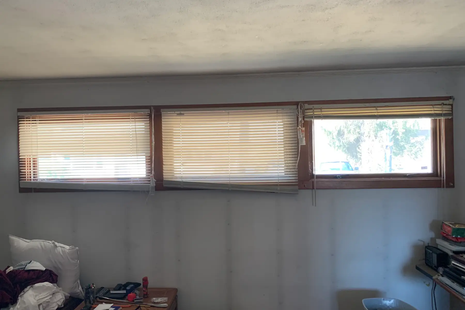 Three Awnings before