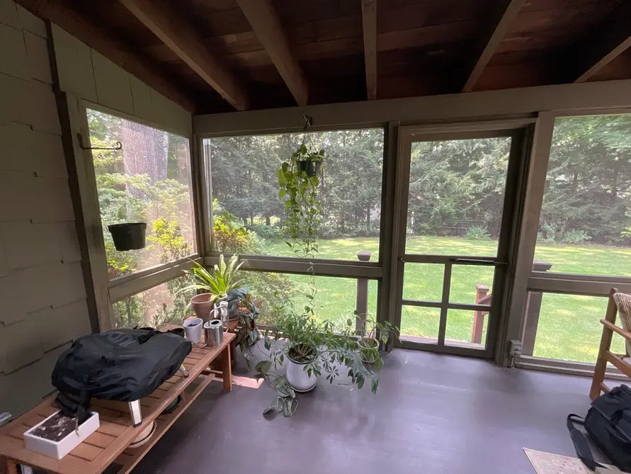 Porch re-buil Porch re-build
